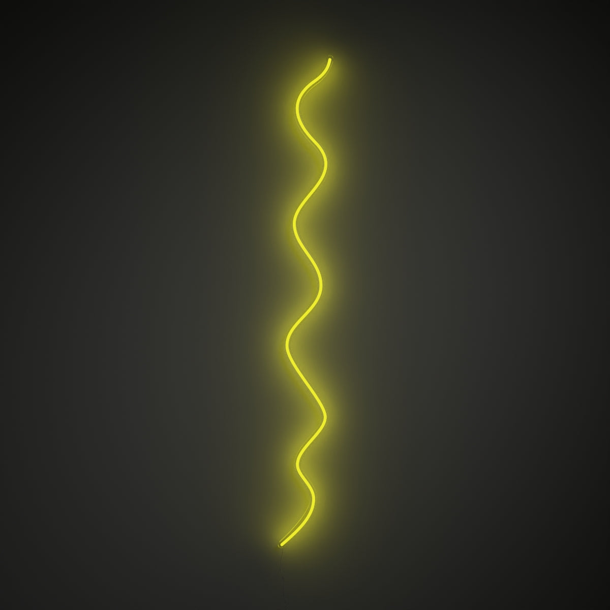 Squiggle by 2LG, Zeichen aus Neon-LEDs